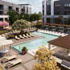 swimming pool in a courtyard