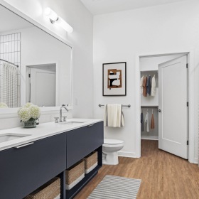 Spacious bathrooms with everything you need Spacious bathrooms with everything you need